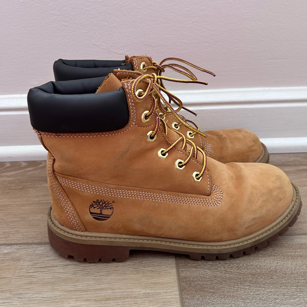 Timberland Premium Waterproof Boots - wheat nubuck